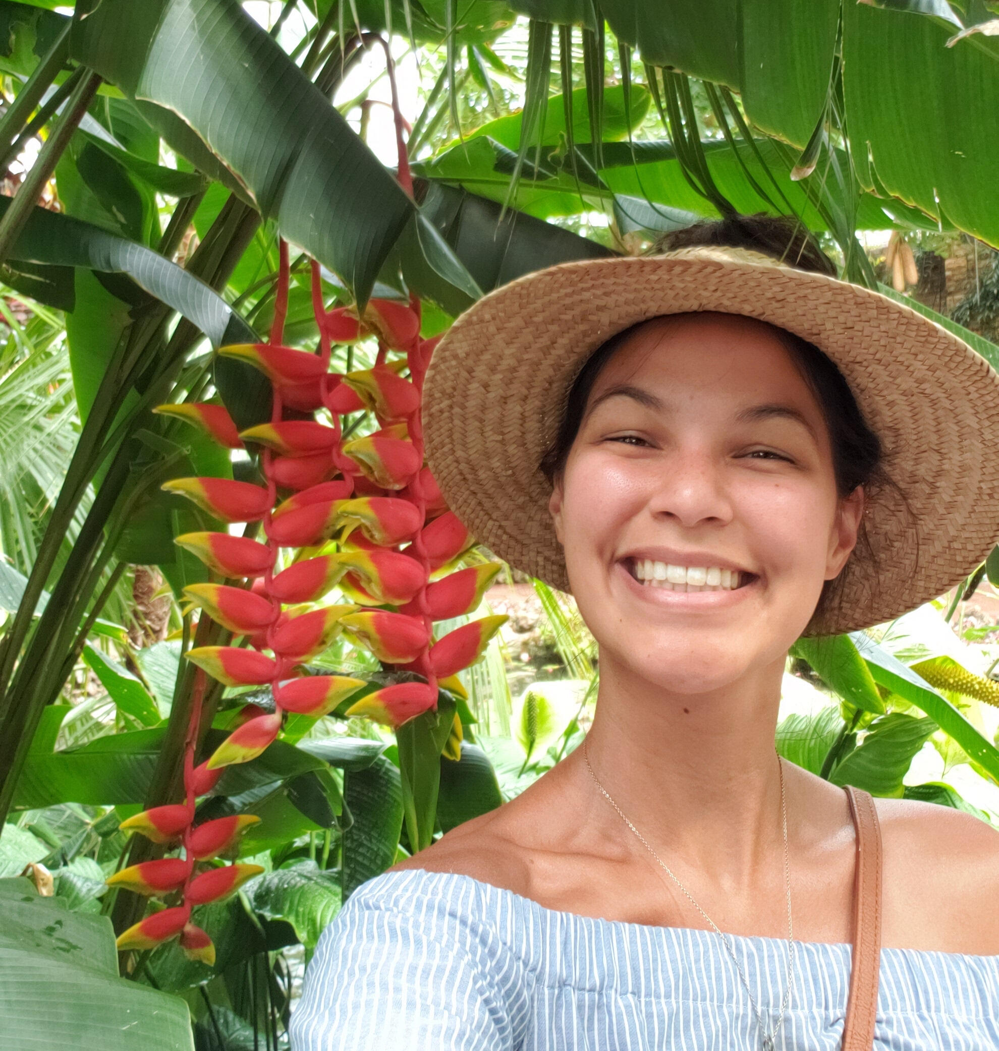 Finishing a hand-sewn hem on a gown